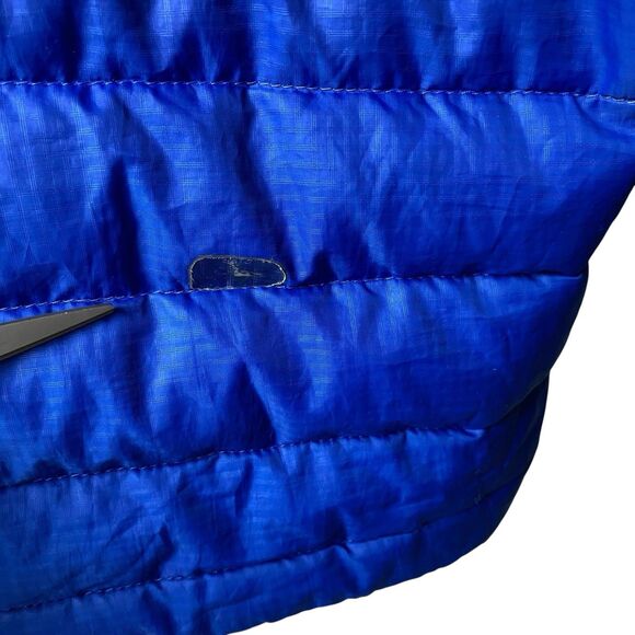 Patagonia Women's XS Down Sweater Puffer Jacket Blue Lightweight Packable READ - Picture 9 of 13
